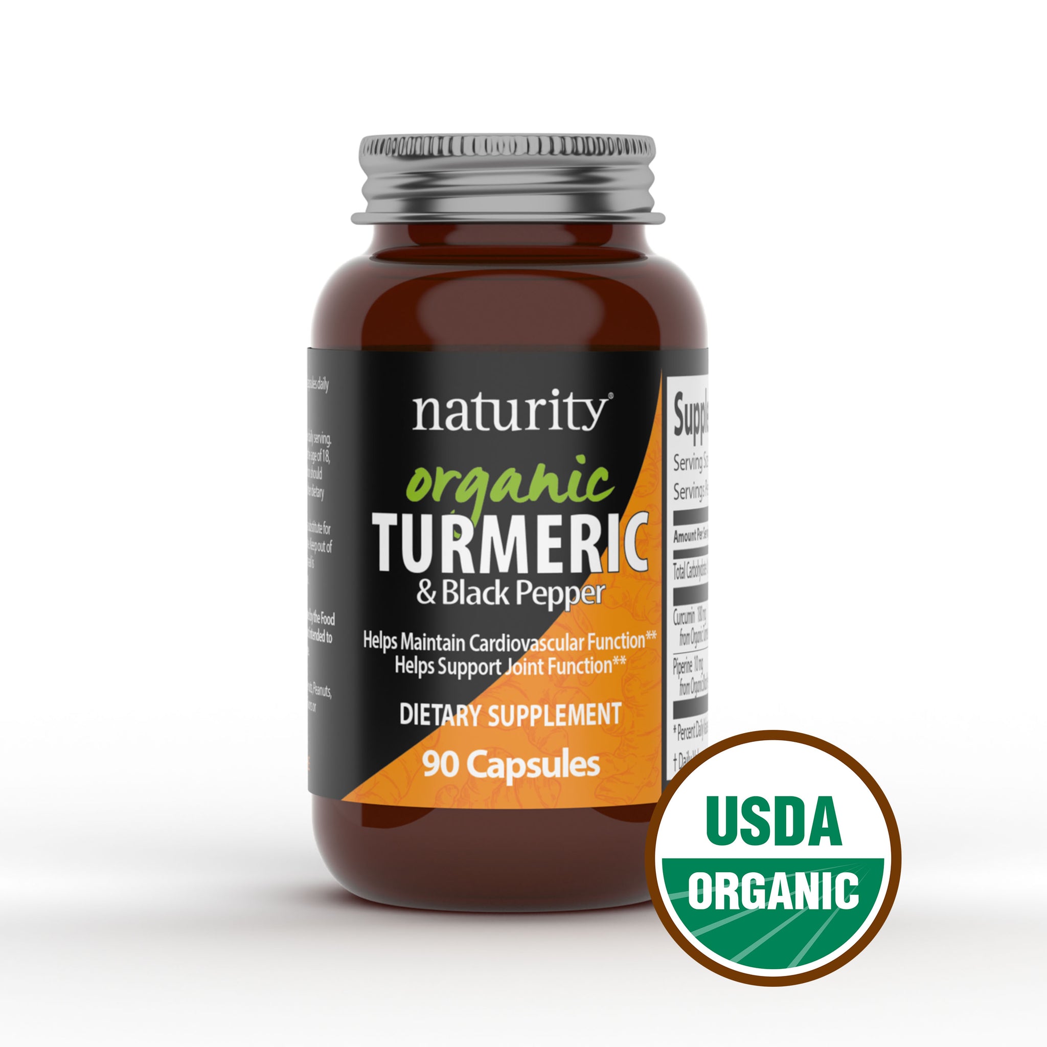 Naturity Organic Turmeric Curcumin Capsules